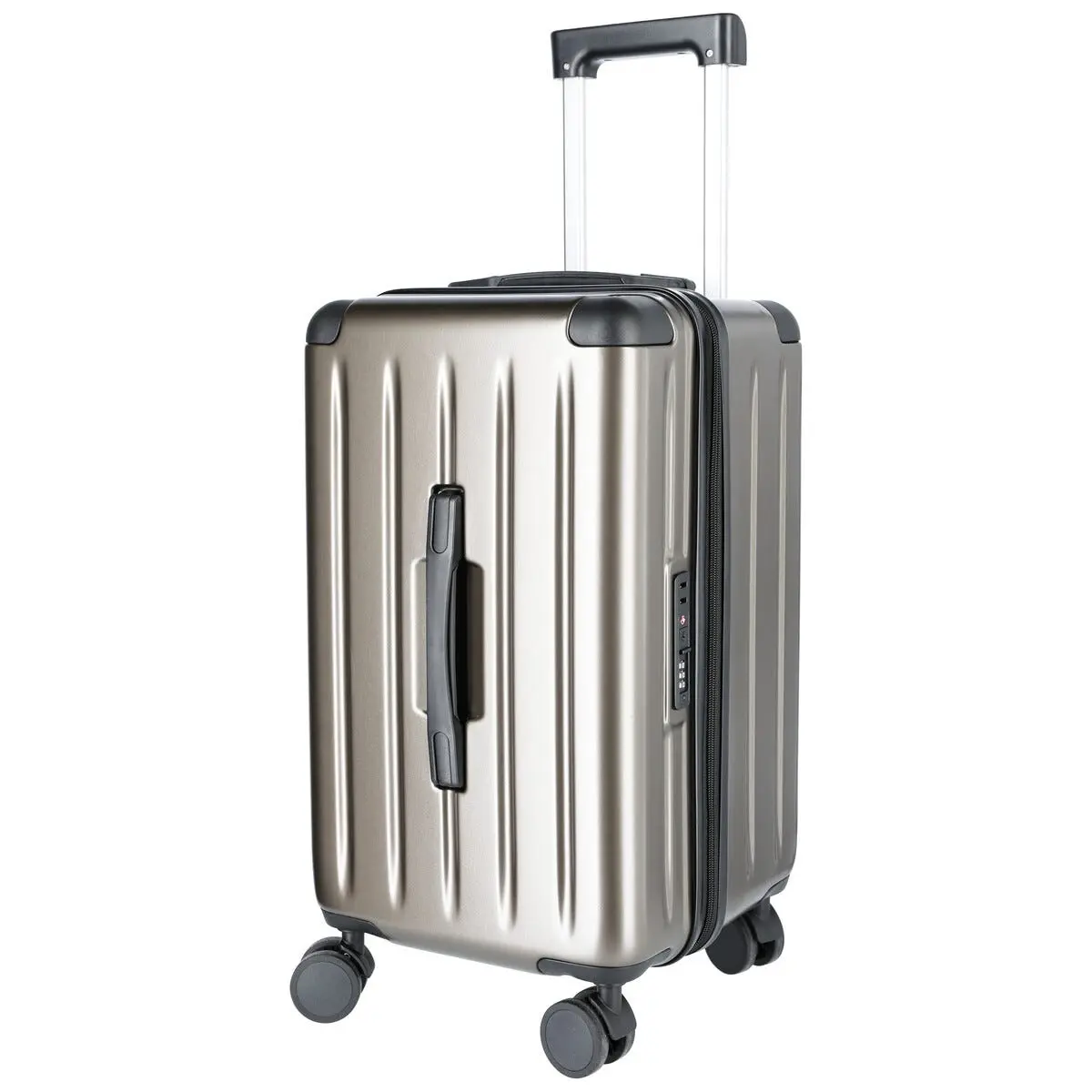Trillekoffert med 4 hjul, bronse, 58,8 x 31,5 x 31,5 cm