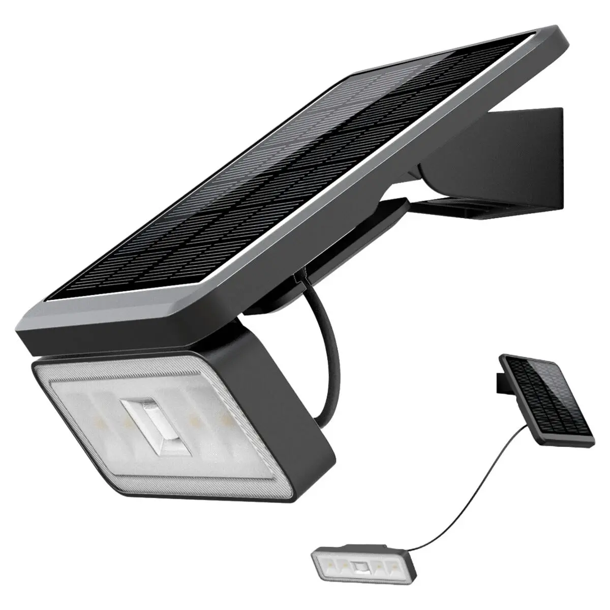 Designlight Sunny Flex lyskaster med solcelle PIR 1000 lm IP54