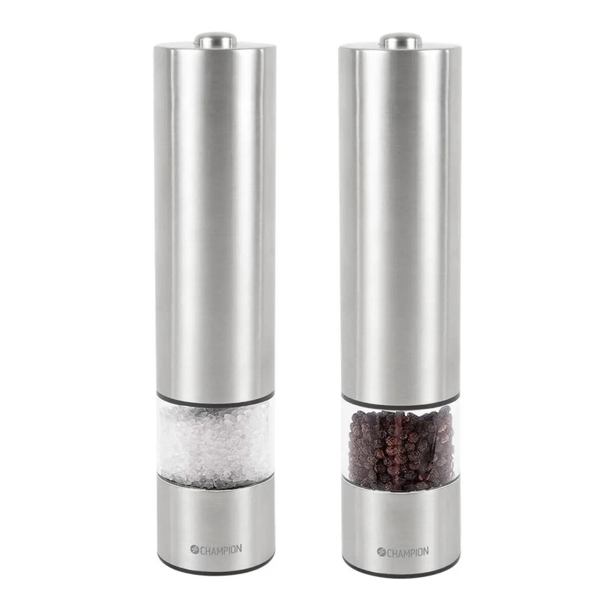 Champion elektrisk salt- og pepperkvern SPK100, 2-pakning