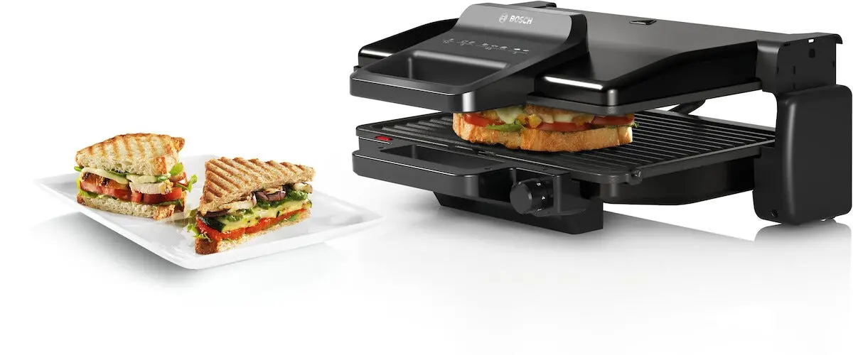Bosch elektrisk bordgrill innendørs TCG3323, 2000 W