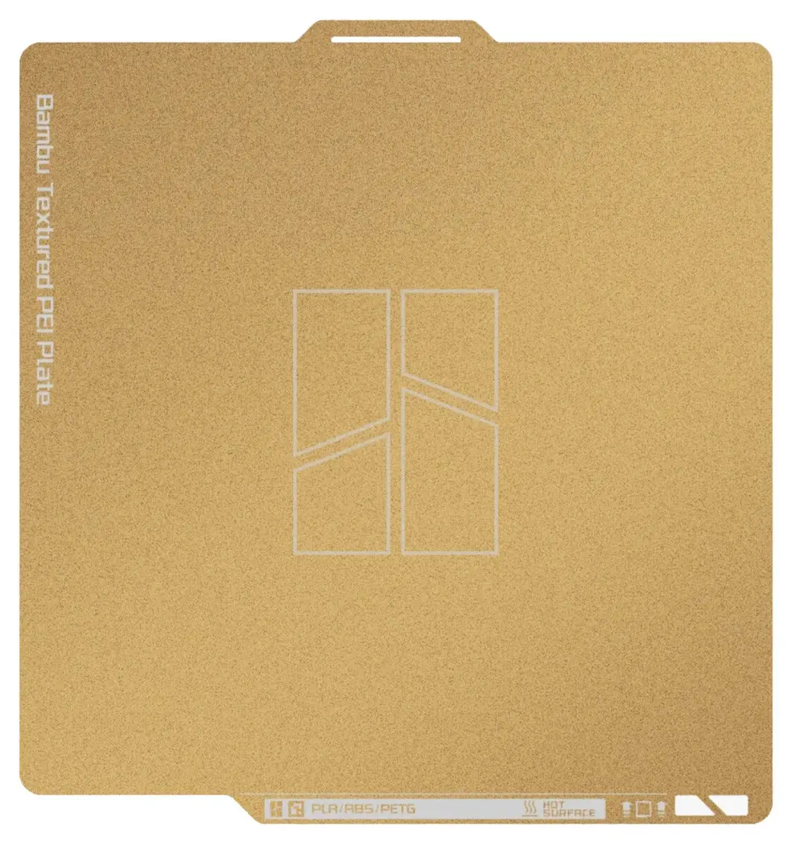 Bambu Textured PEI Plate til Bambu Lab P1S Combo 3D-skriver