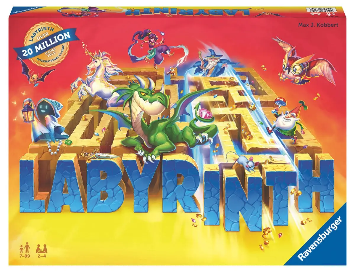 Labyrinth selskapsspill, Ravensburger, 7+
