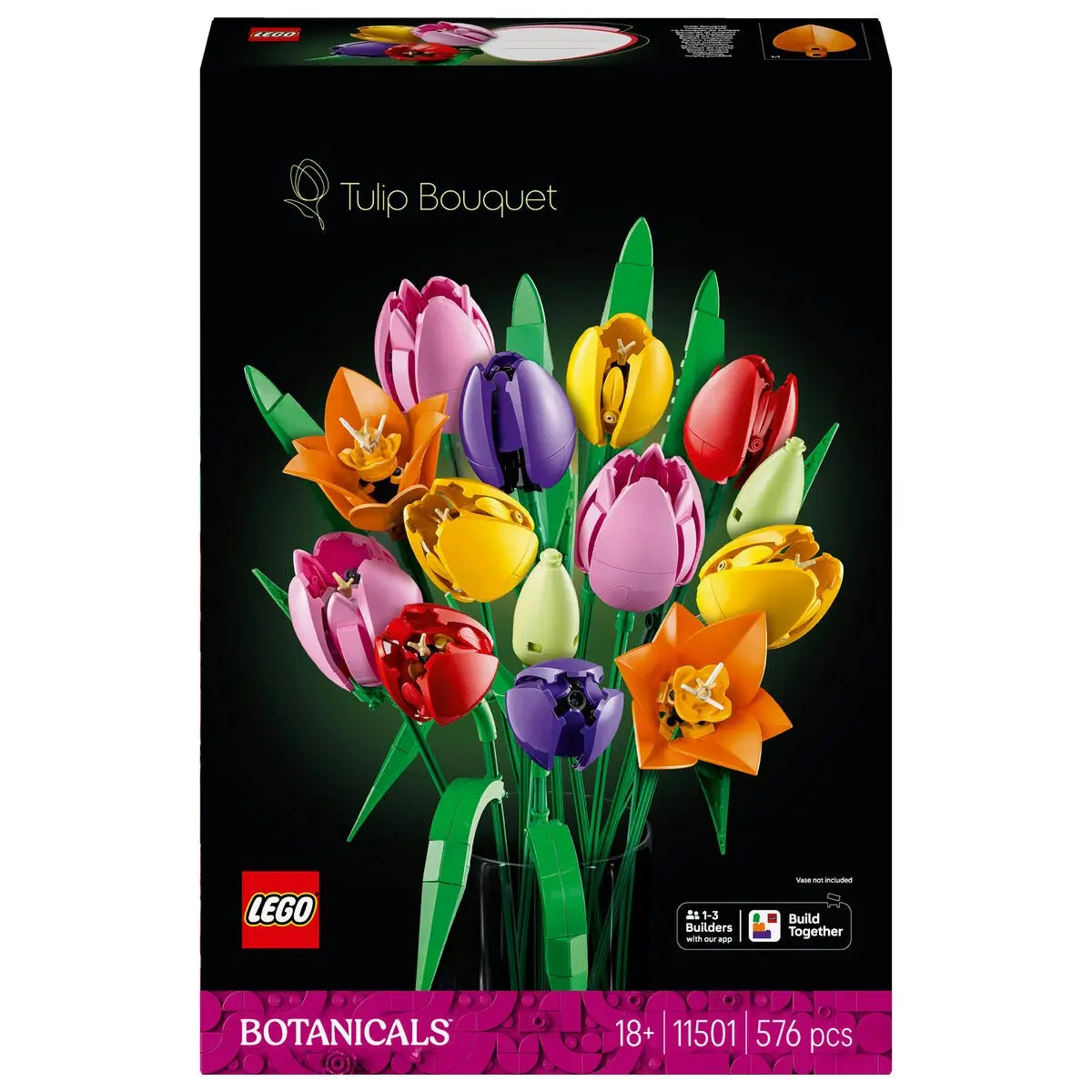 LEGO Botanicals Tulipanbukett 11501, fra 18 år