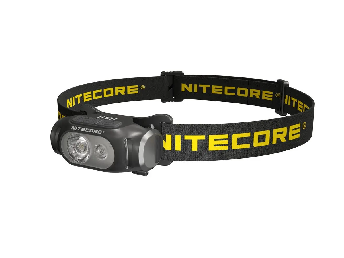 Nitecore HA11 hodelykt, bredt bånd, 240 lumen