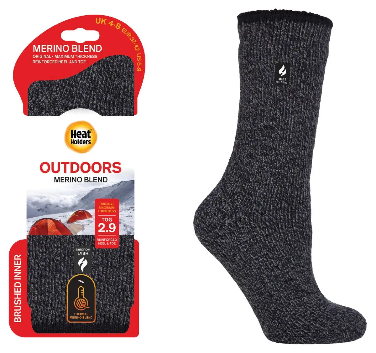 Heat Holders Outdoors Merino Blend varmesokker