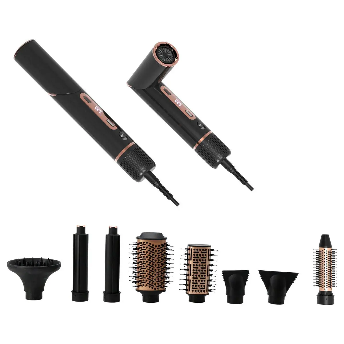 Hâws 8 Deluxe multistyler 8-i-1 1500 W, svart