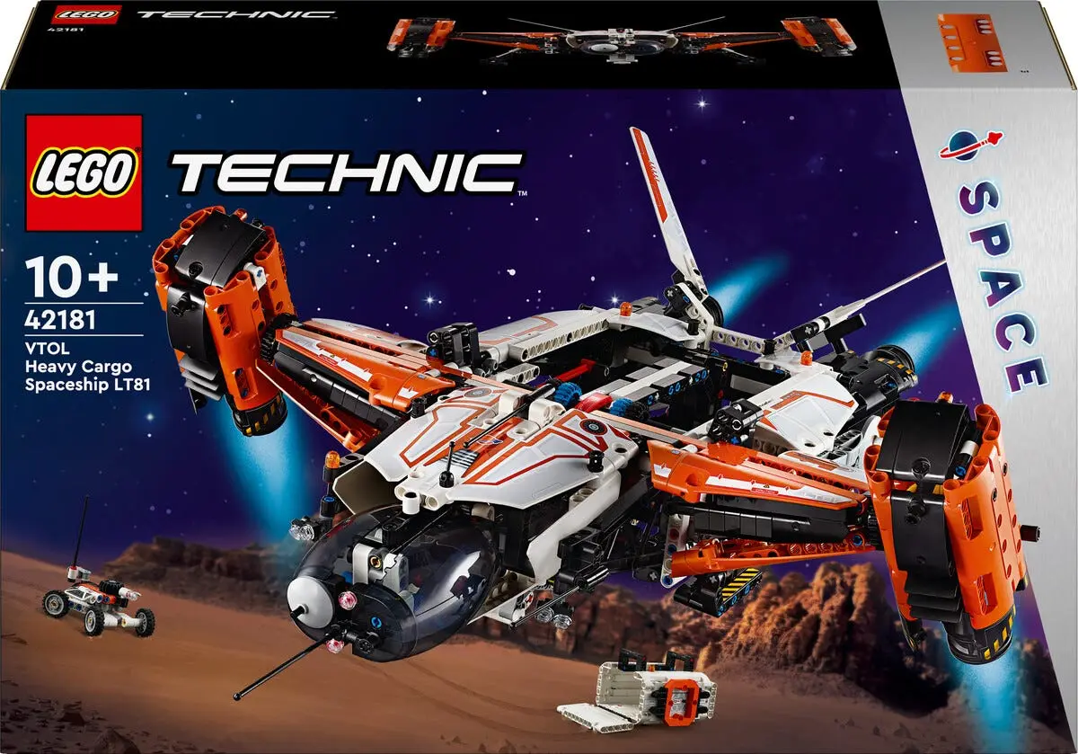 LEGO Technic VTOL tunglastromskip LT81 42181, fra 10 år