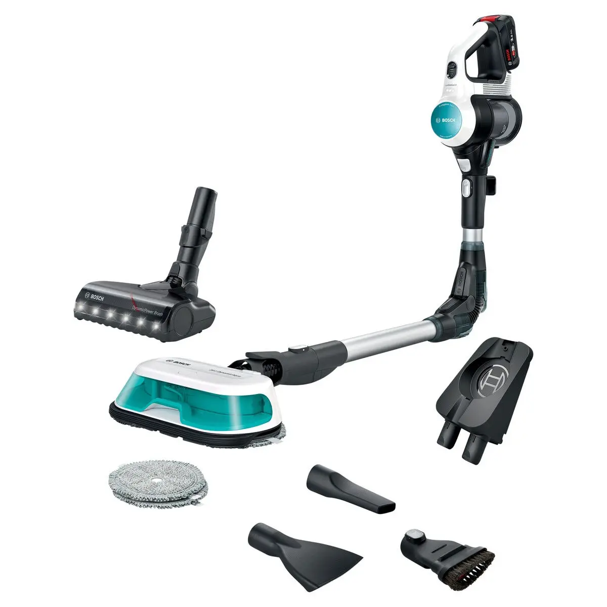 Bosch Unlimited 7 ProHygienic Aqua støvsuger med mopp