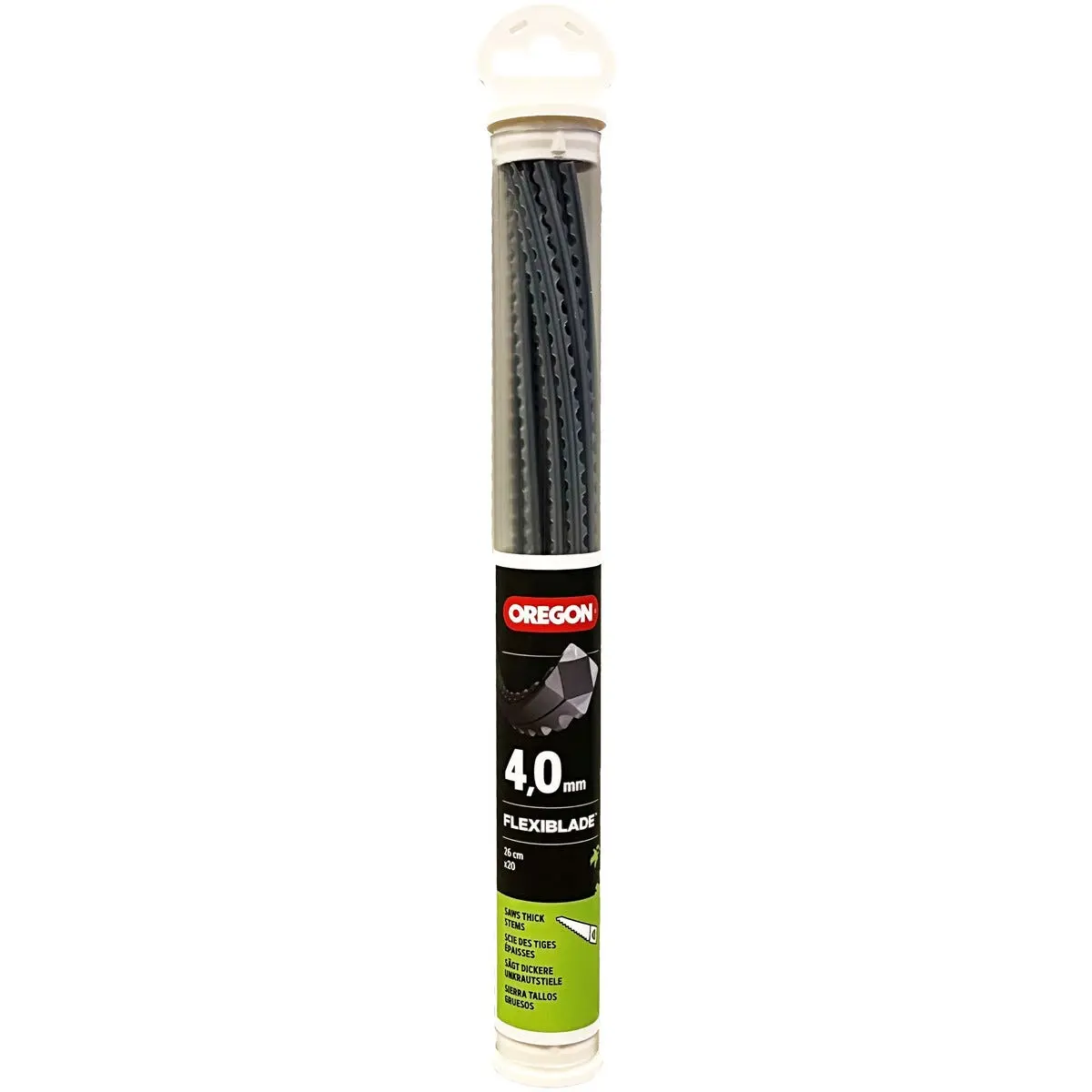Oregon Flexiblade trimmertråd 4 mm x 26 cm, 20-pakning