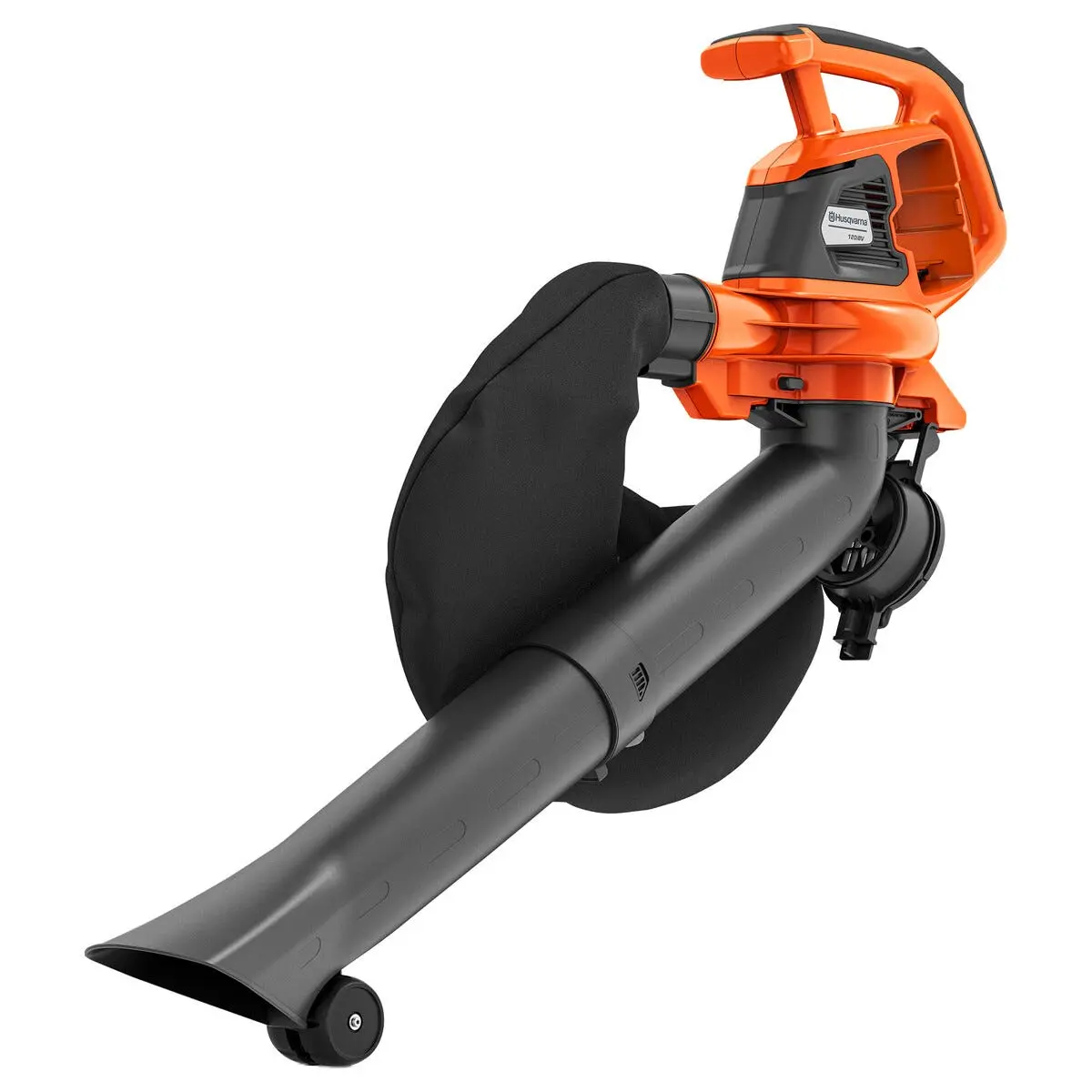 Husqvarna 120iBV batteridrevet løvblåser med sugefunksjon, 36V