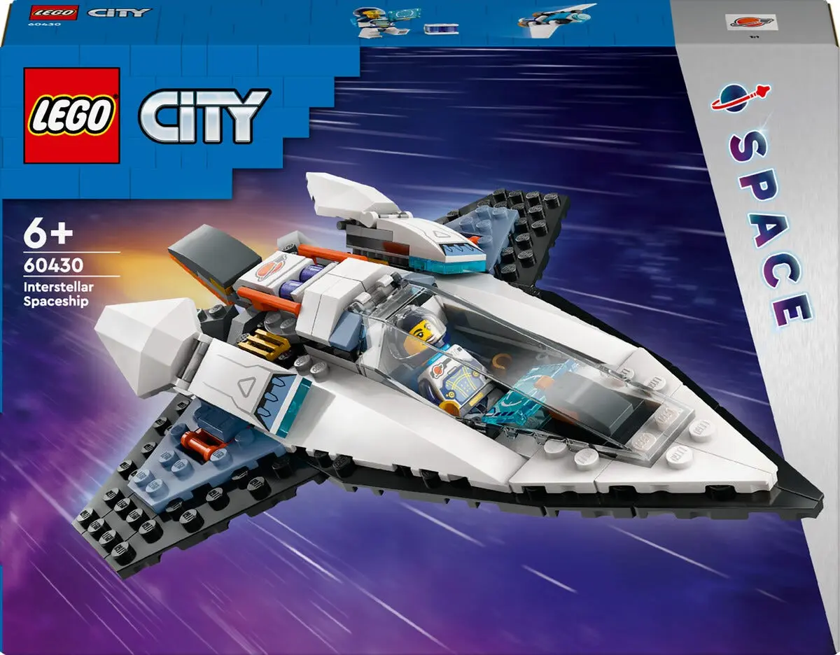 LEGO City intergalaktisk romskip 60430, fra 6 år