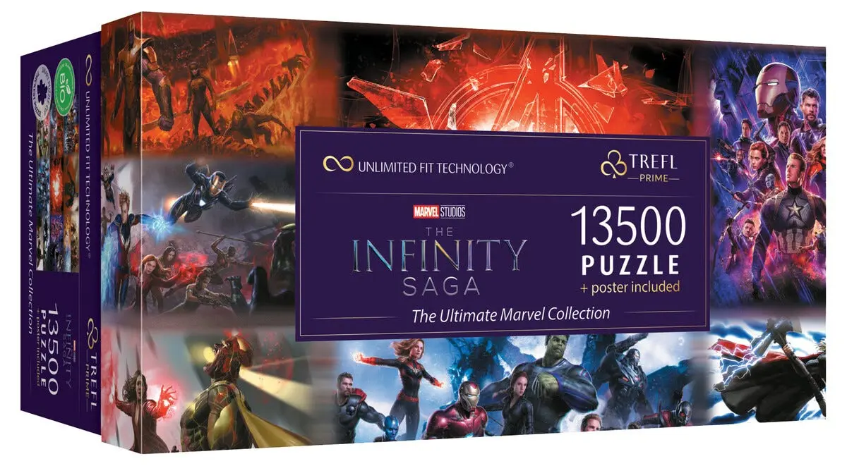 Trefl Prime UFT-puslespill med 13 500 biter, Marvel Collection