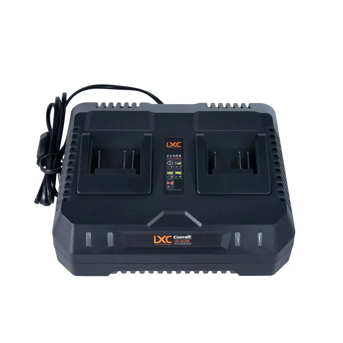 Cocraft LXC QC188 batterilader 2 porter 4 A 18 V