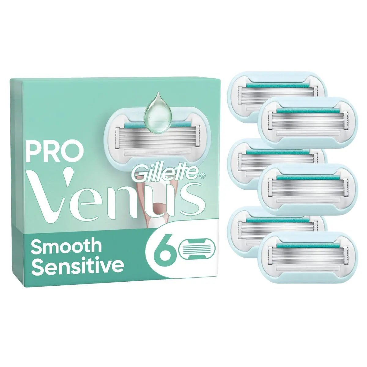 Barberblad Gillette Venus Pro Smooth Sensitive