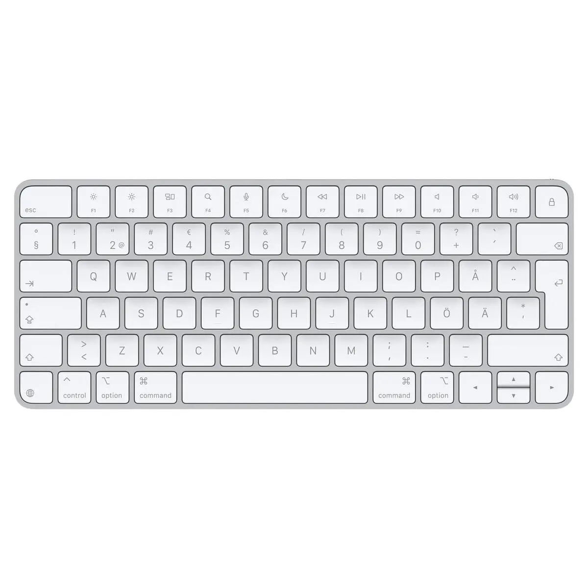 Apple Magic Keyboard trådløst tastatur, svensk/finsk oppsett, USB-C