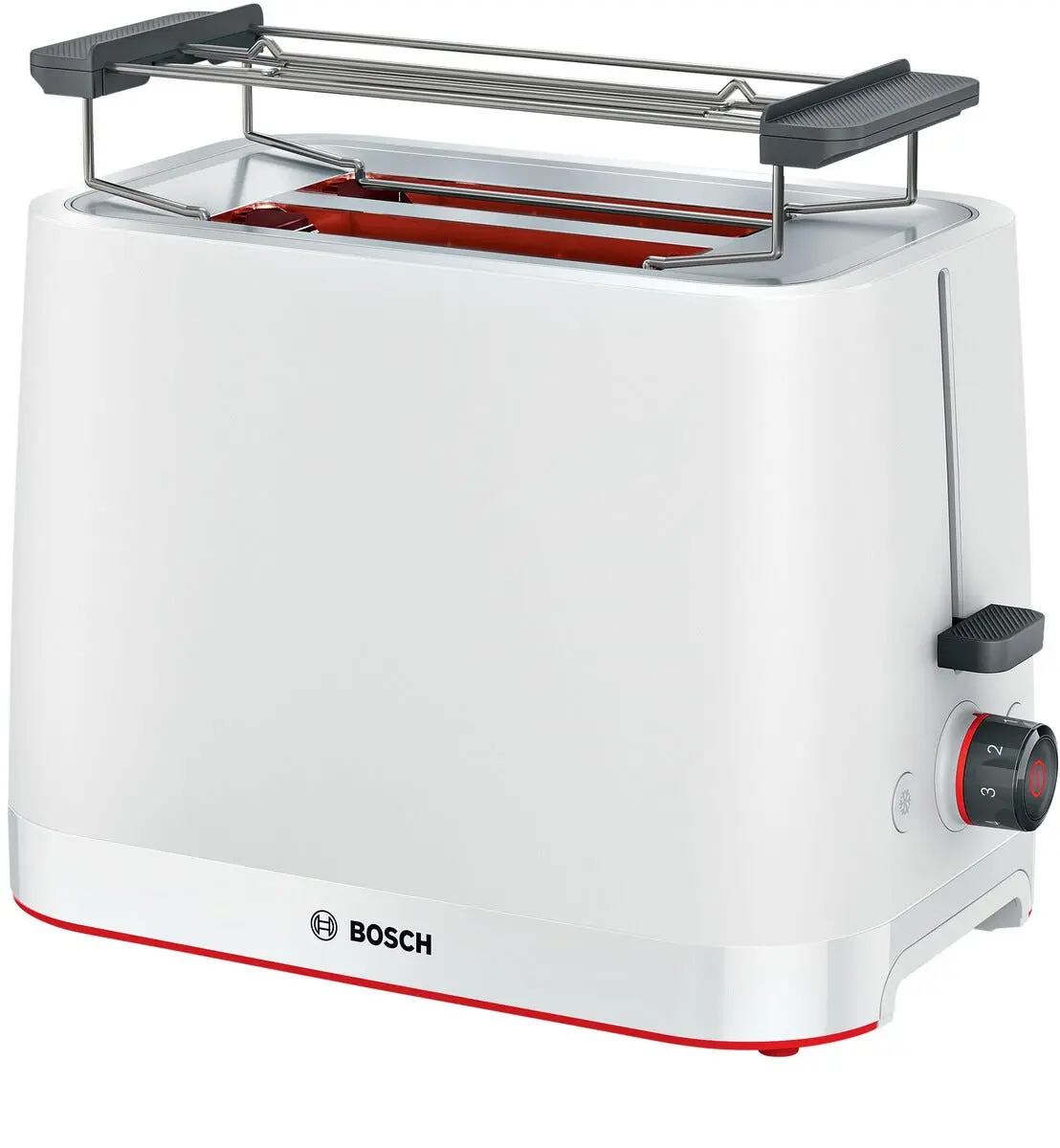 Bosch MyMoment brødrister 2 skiver, hvit, TAT3M121