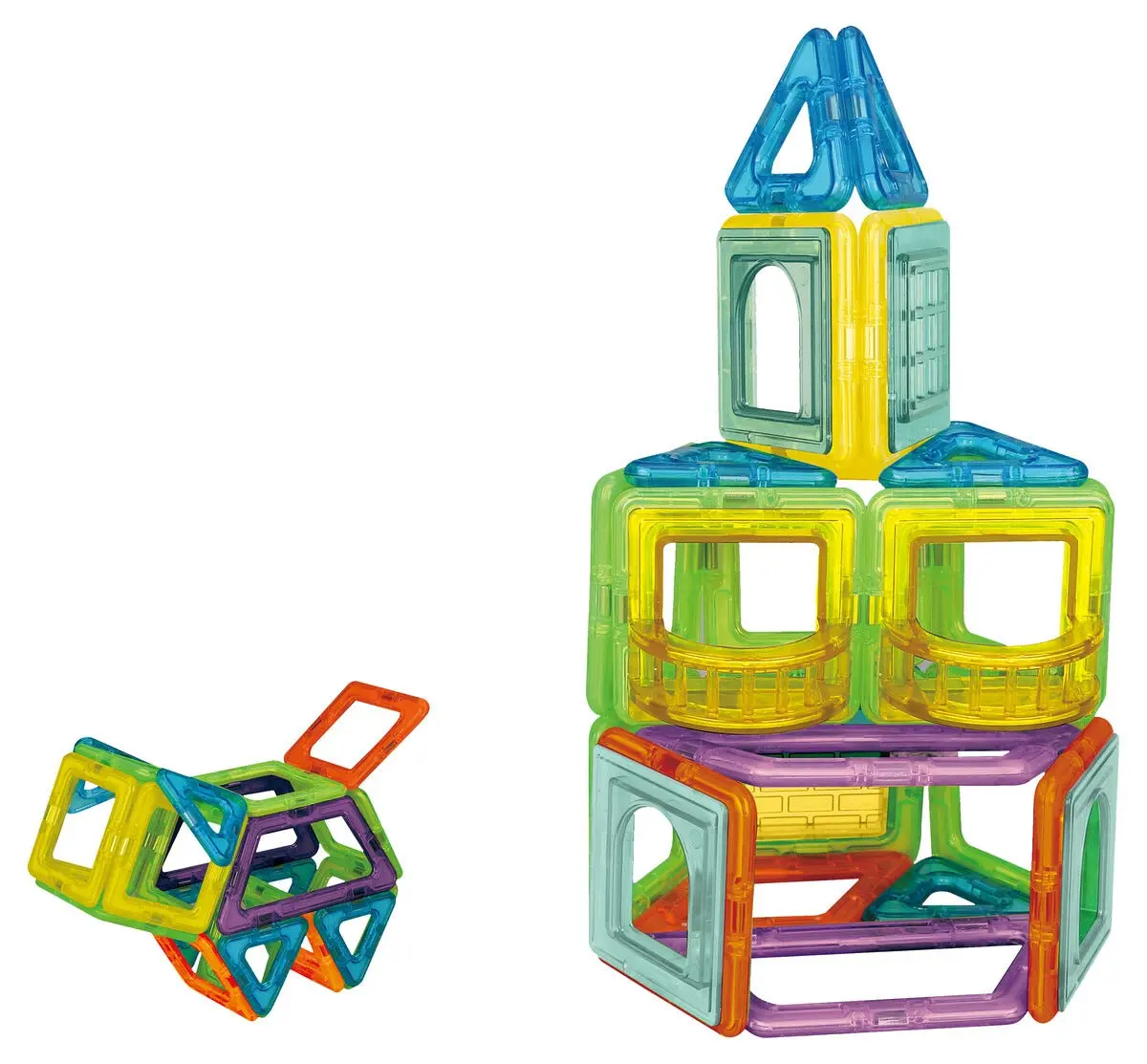 Magnetiske byggeklosser for barn fra 3 år