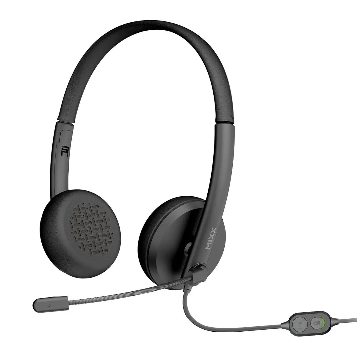 Mixx H1a headset med mikrofon og ledning, 3,5 mm