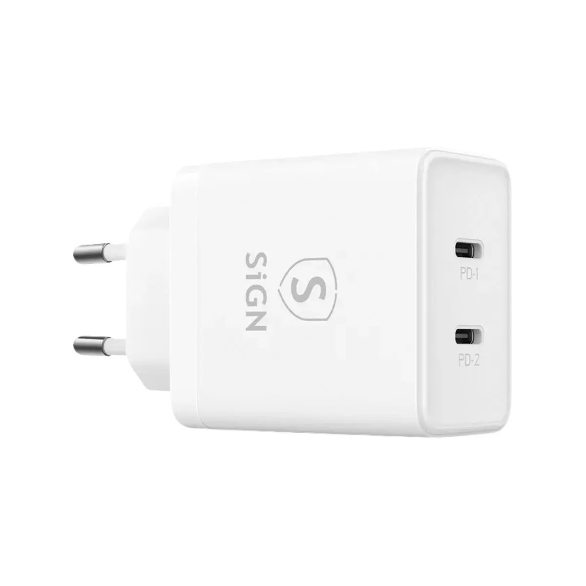 SiGN 2 x USB-C PD hurtiglader 40 W
