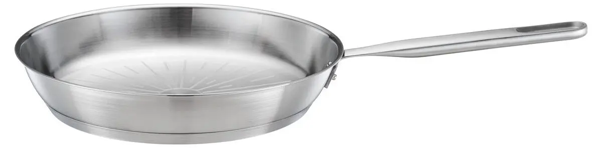 Fiskars stekepanne All Steel Pure, rustfritt stål, 28 cm