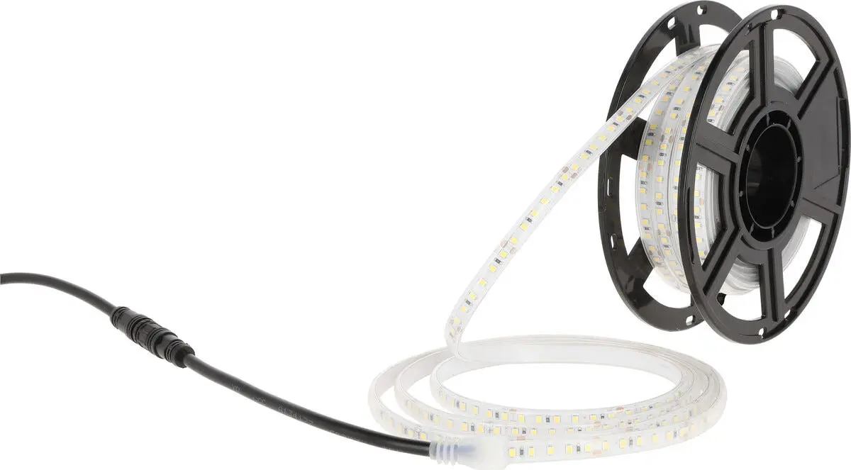 Arbeidslys LED-strip på trommel, 10 m