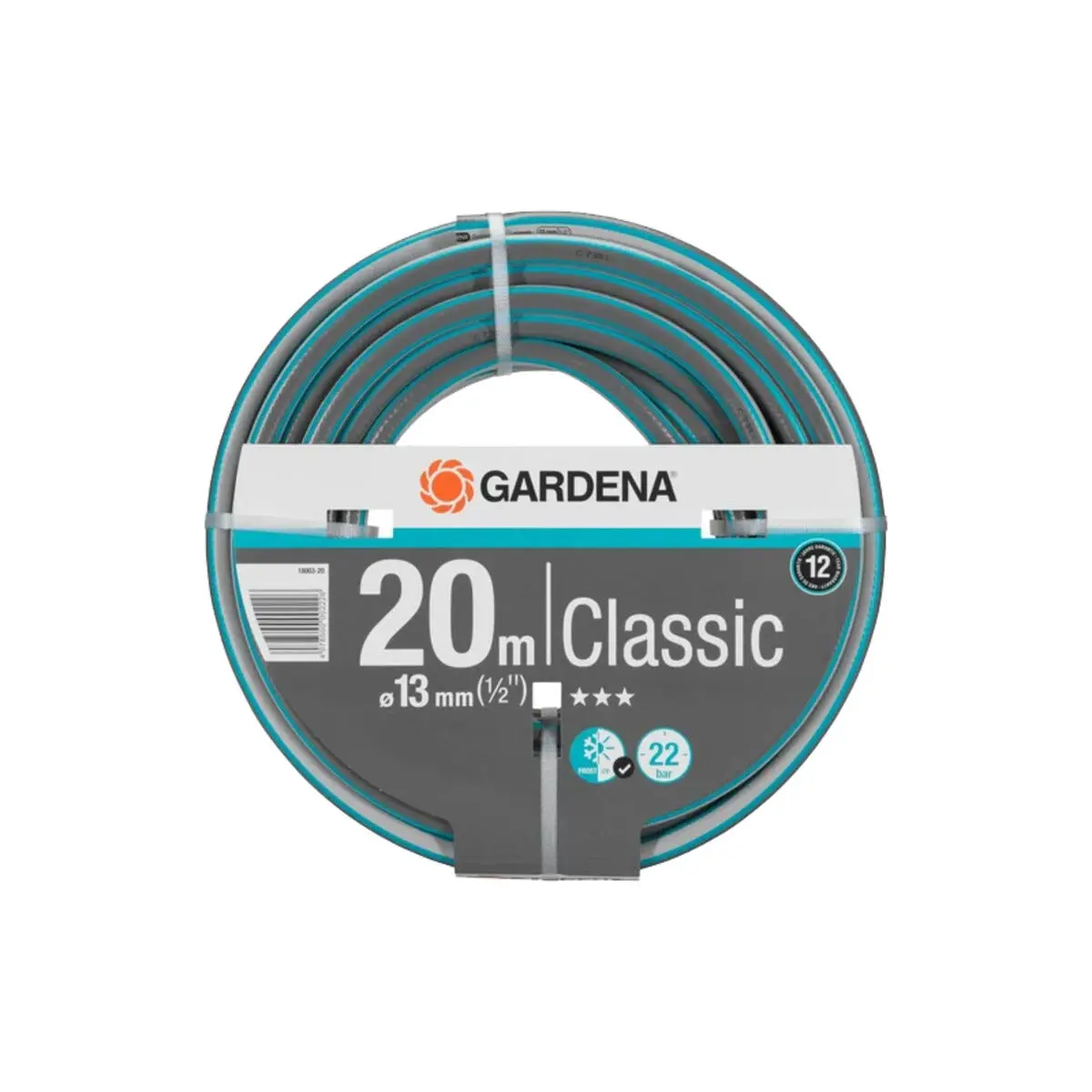 Gardena Classic fleksibel vannslange 13 mm, 20 meter