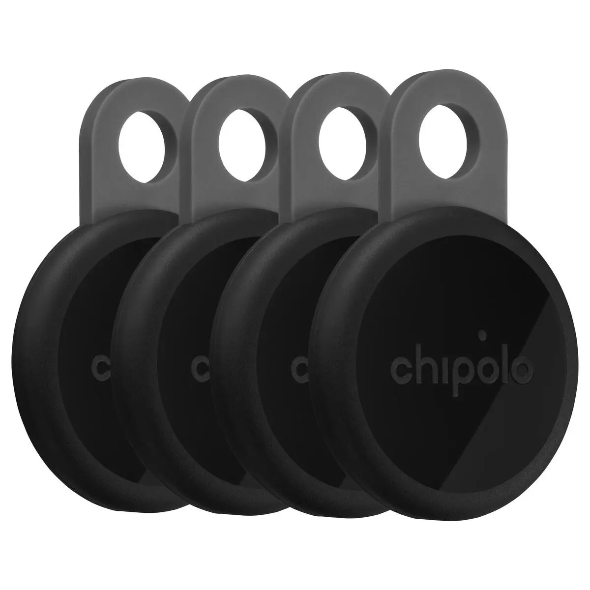 Chipolo Loop sporingsbrikke med hempe, 4-pakning