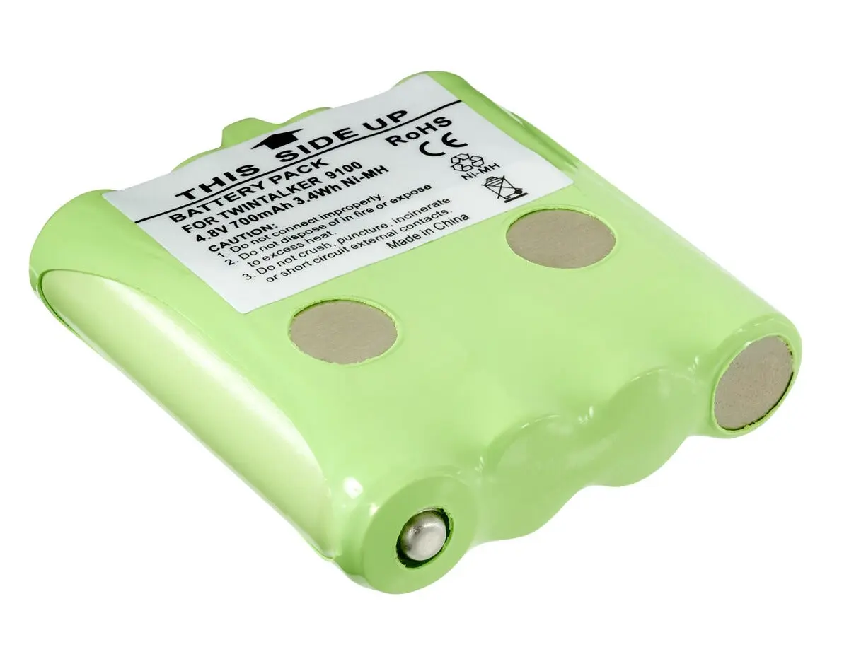 Batteri Topcom Twintalker 9100, 4,8 V/700 mAh