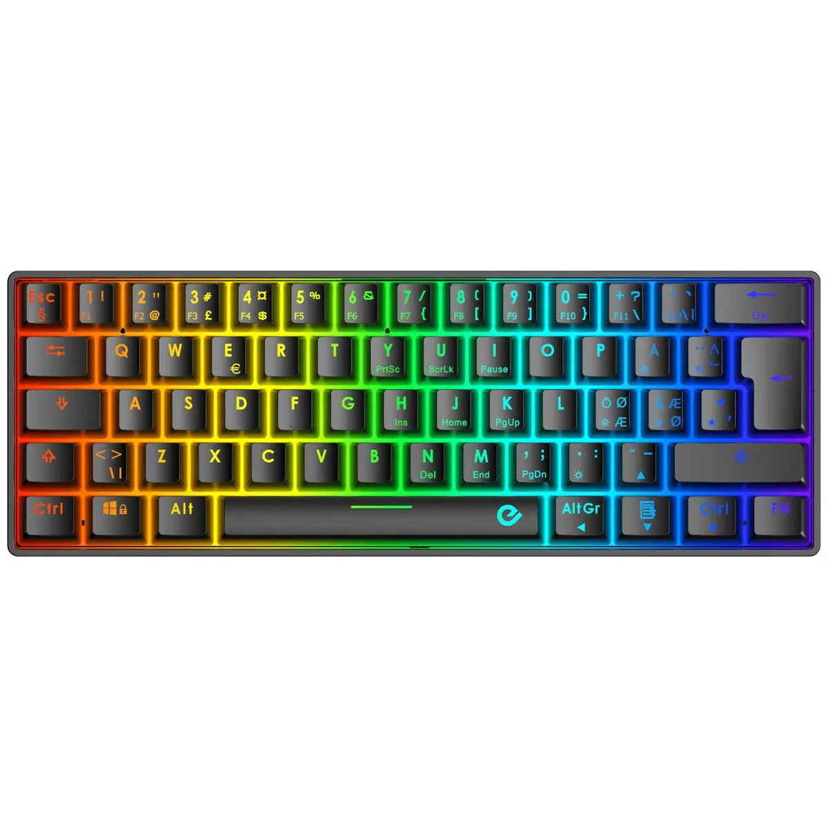 Exibel GKMX-5 mekanisk gamingtastatur 60 prosent