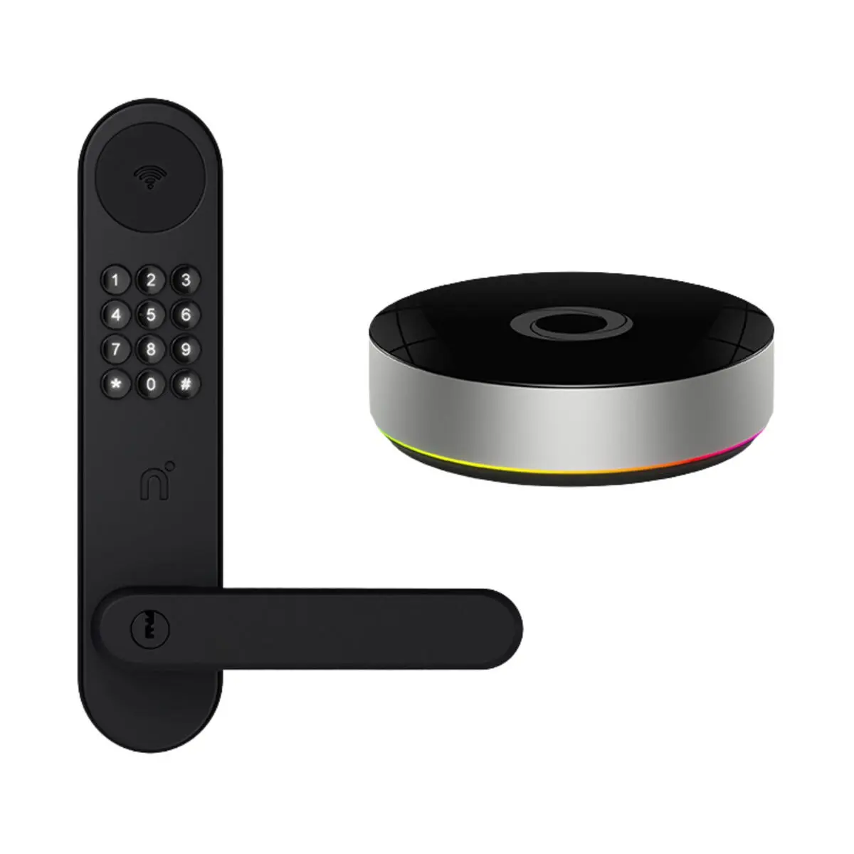 Nimly Home Access+ smart låsepakke med Homey Bridge
