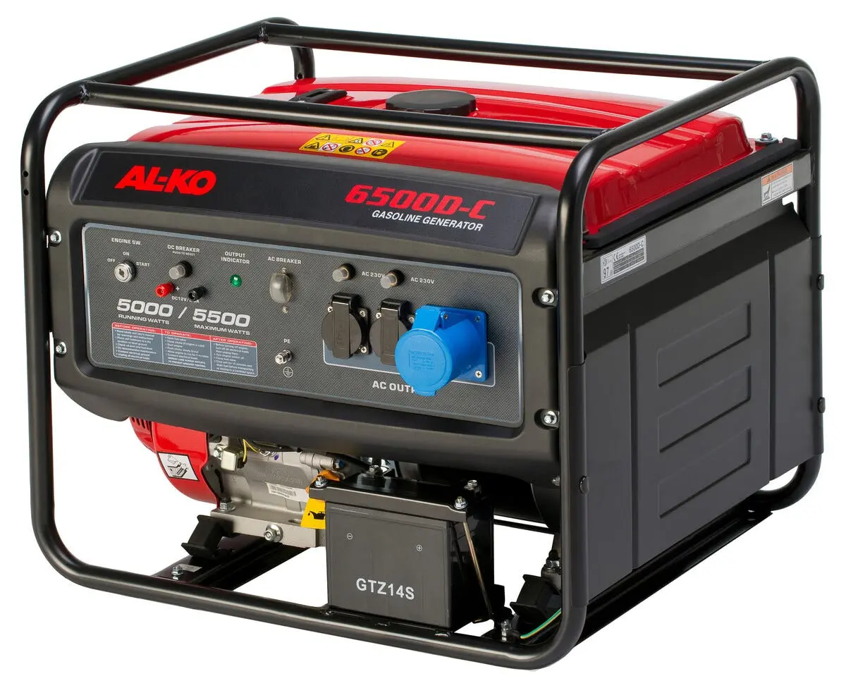 AL-KO 6500 D-C strømaggregat, 5000 W