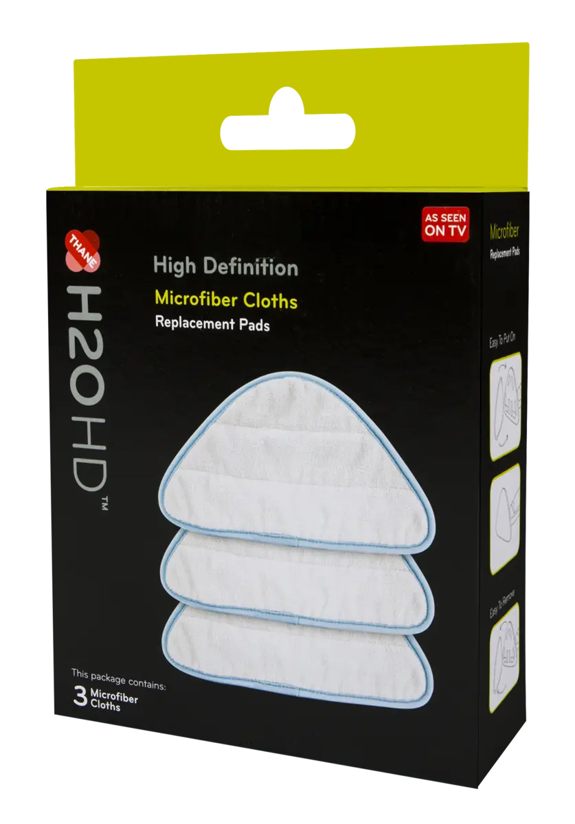 Mikrofiberkluter til dampmoppen H2O HD Mop, 3-pack
