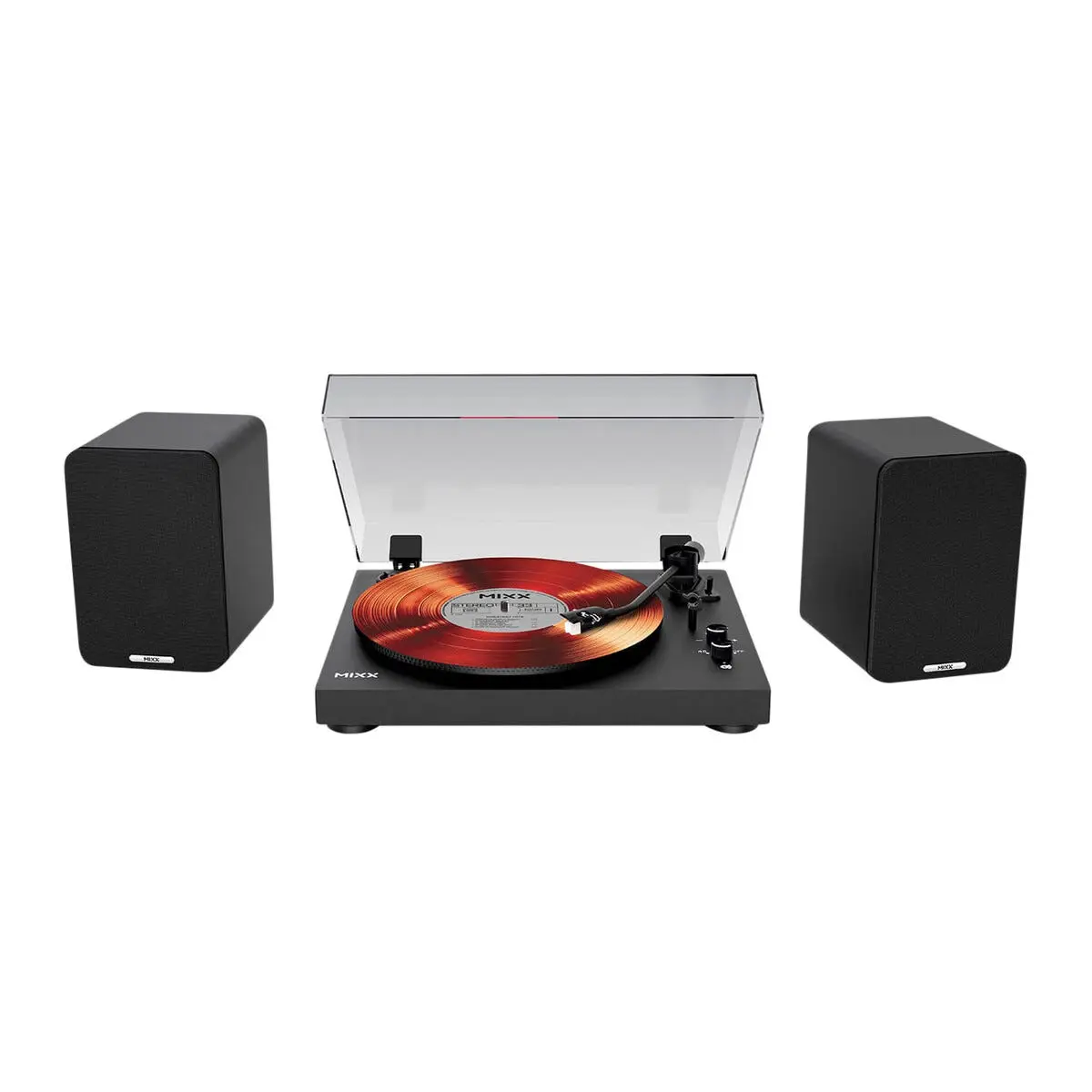 Mixx Analog System 5 platespiller med høyttalere, Bluetooth