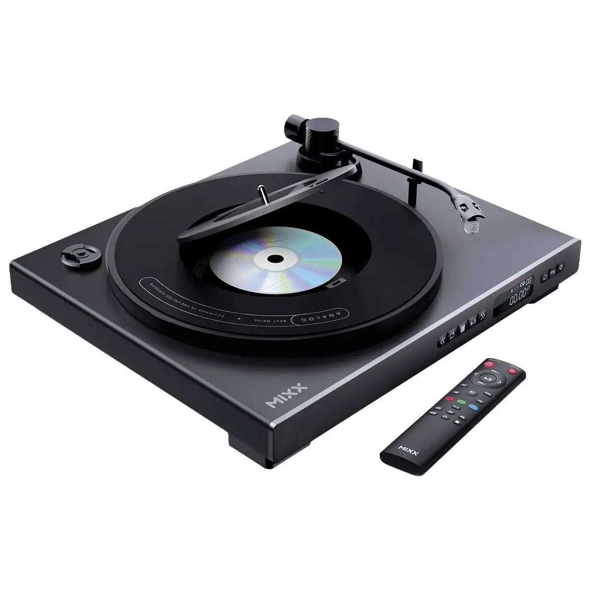 MIXX Analog Plus platespiller Bluetooth, CD-spiller