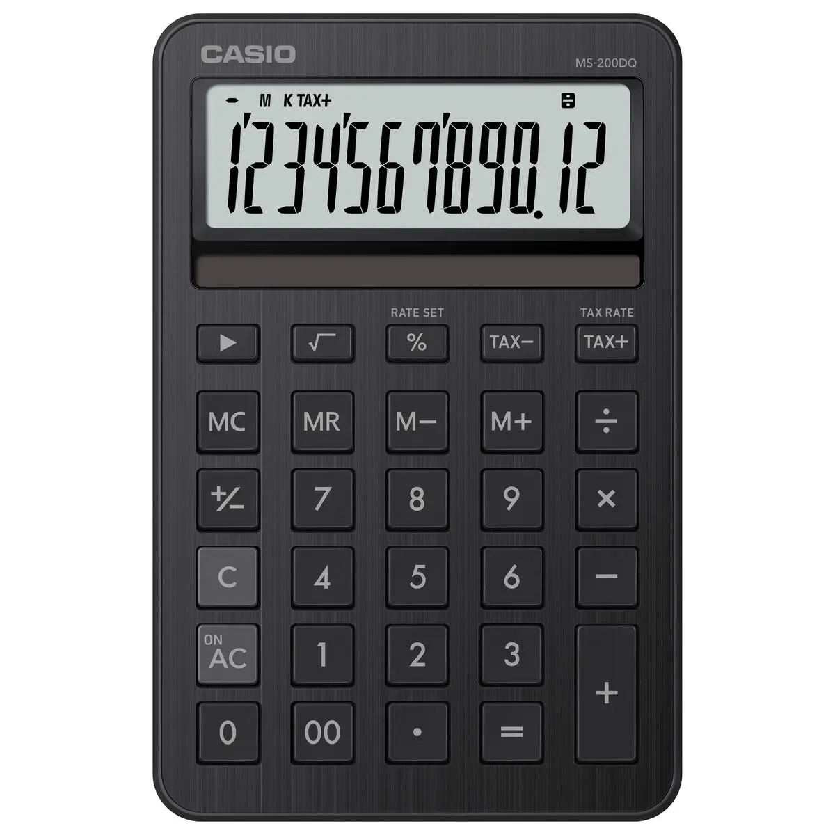 Casio MS-200DQ-BK bordkalkulator