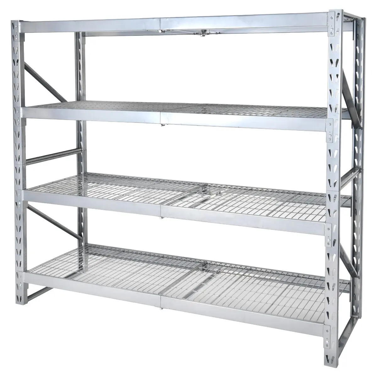 Cocraft metallhylle, lagerreol 4 hyller, 183 x 195,5 x 61 cm