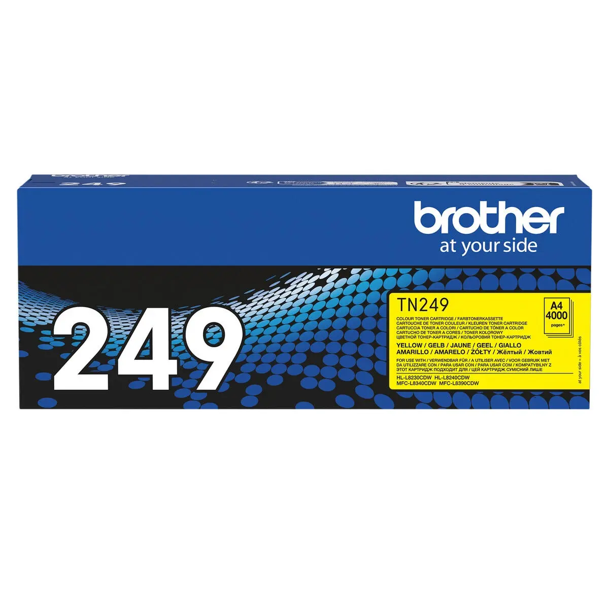 Brother TN-249 tonerkassett, flere farger