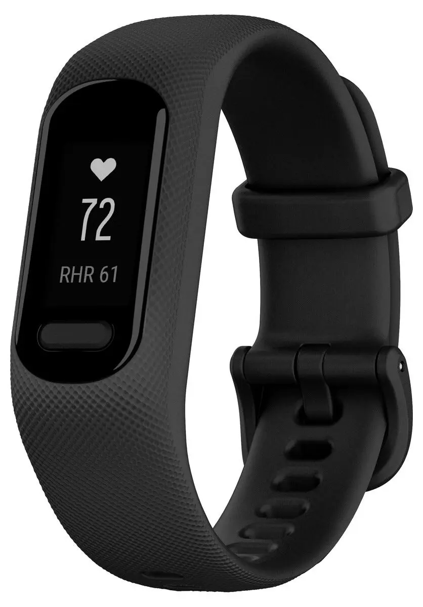 Garmin Vivosmart 5 pulsklokke med skritteller, svart 
