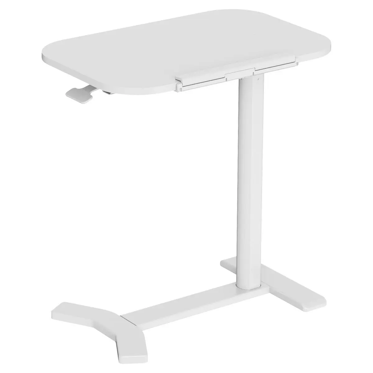 Flexisport hev- og senkbart arbeidsbord hvitt, 65-105 cm