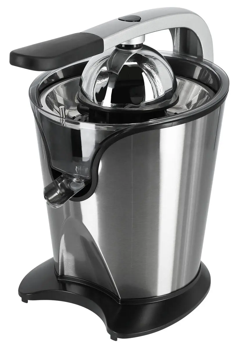 Sitruspresse i rustfritt stål med pressarm, 400 ml