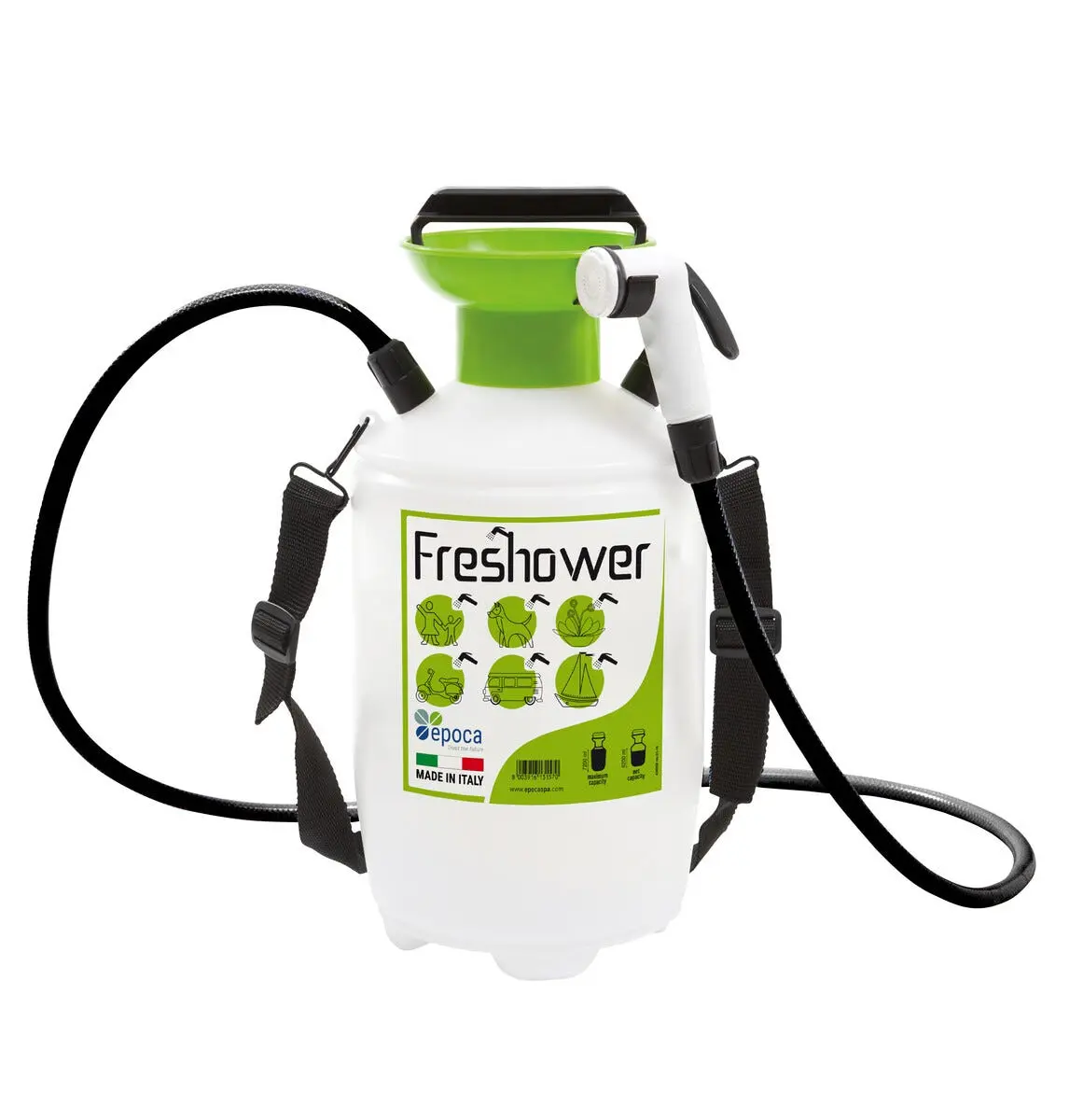 Epoca Freshower campingdusj, 7 liter