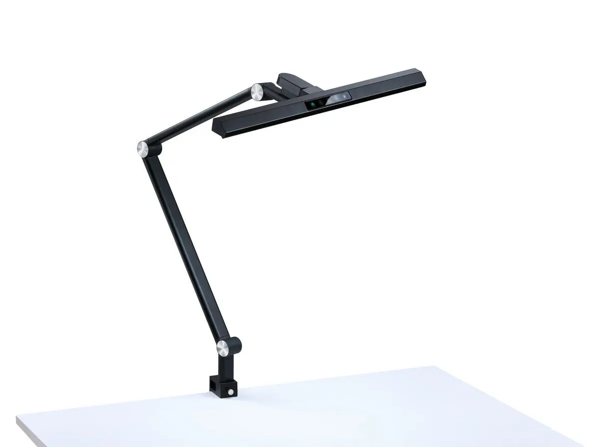Henry skrivebordslampe med klemme, dimbar