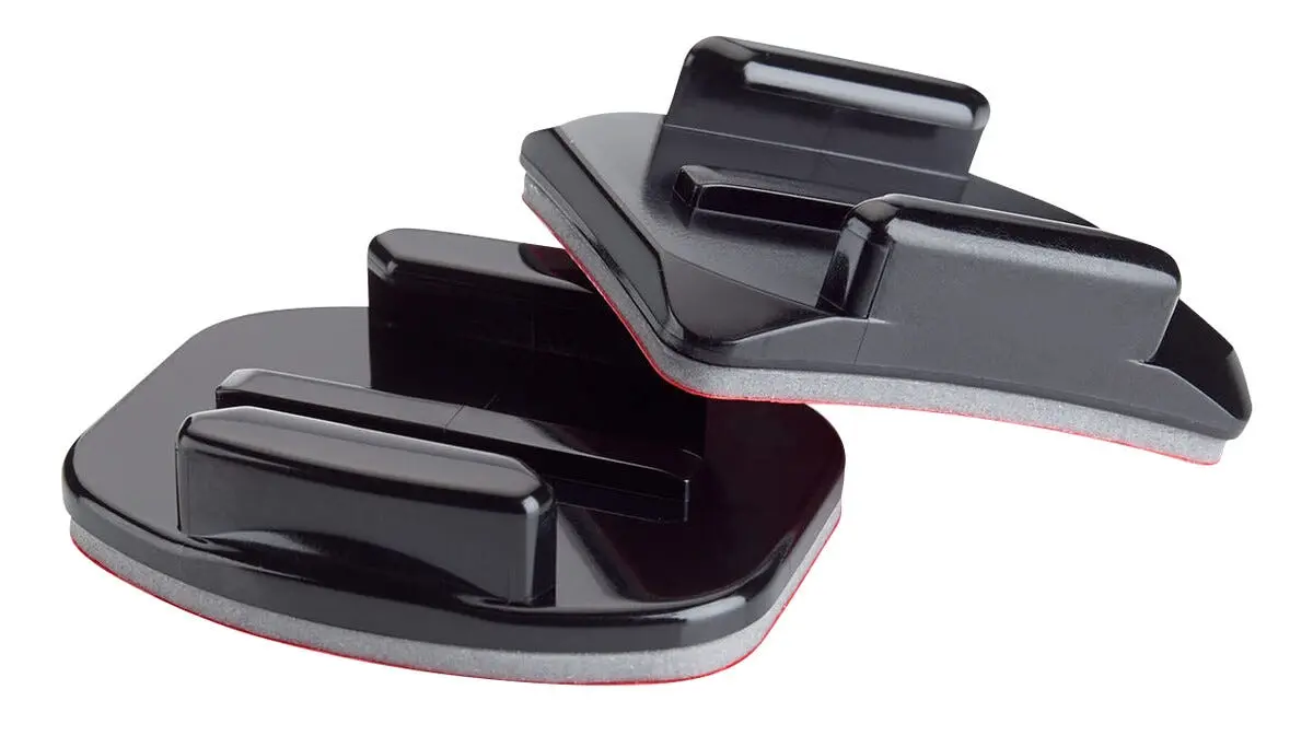 GoPro Curved + Flat Adhesive Mounts, selvheftende feste