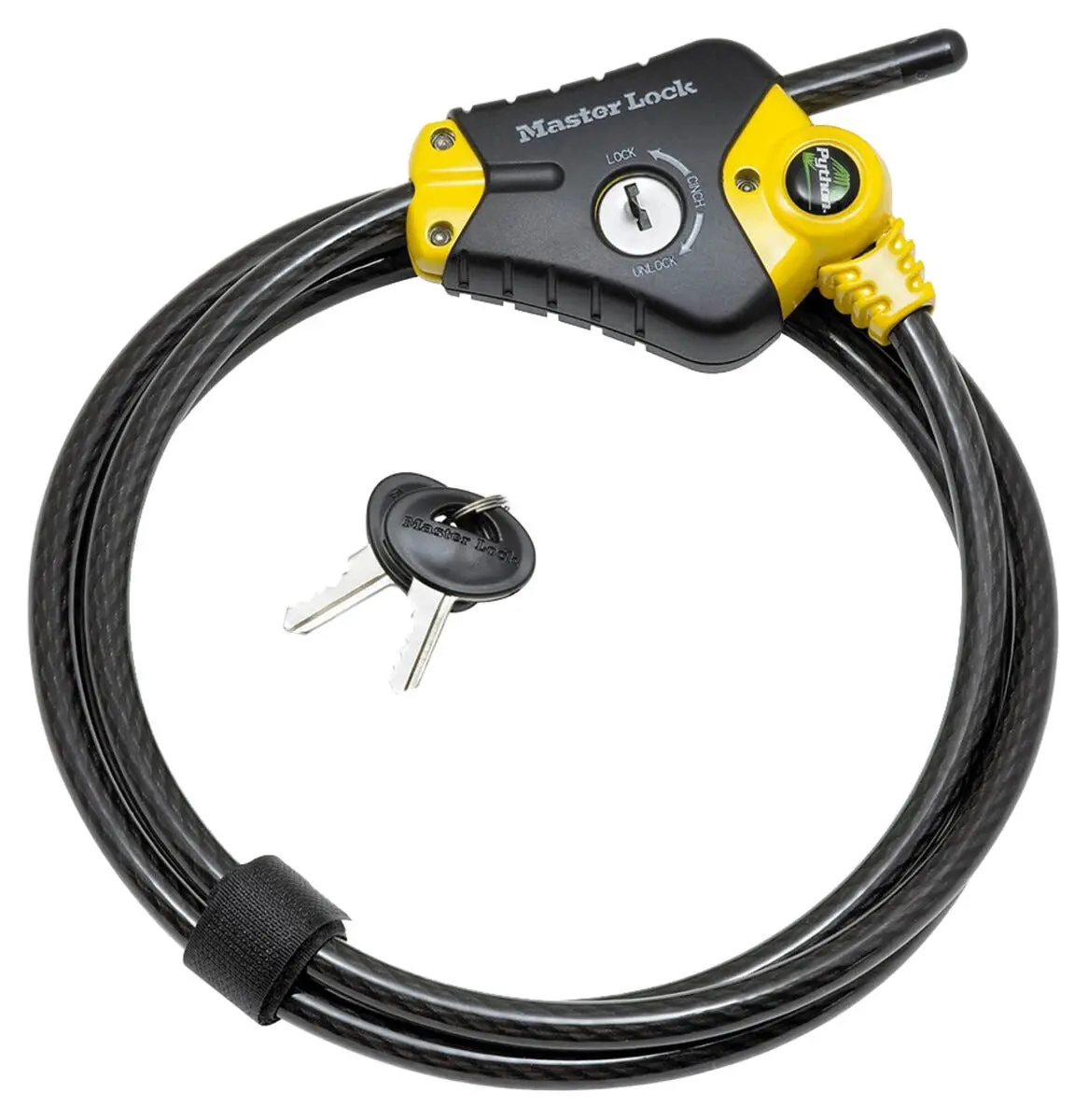 Masterlock kabellås med nøkkel 8420EURD, 450 cm