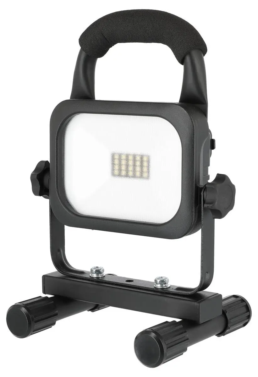 Oppladbar arbeidslampe LED 10 W, med powerbank