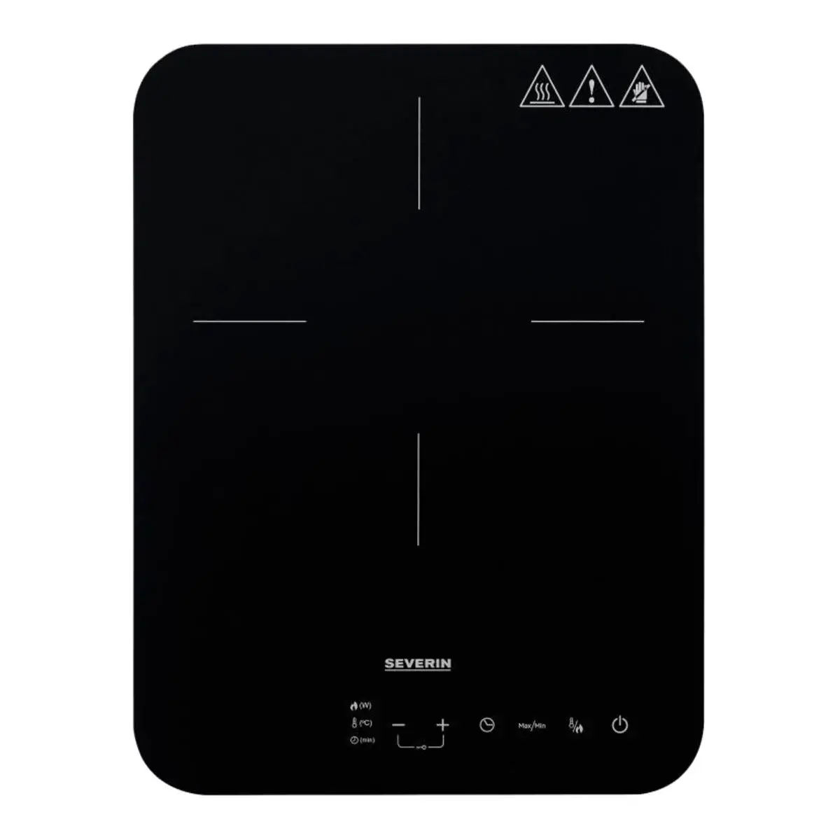 Severin DK 1032 portabel induksjonsplate, enkel, 2000 W