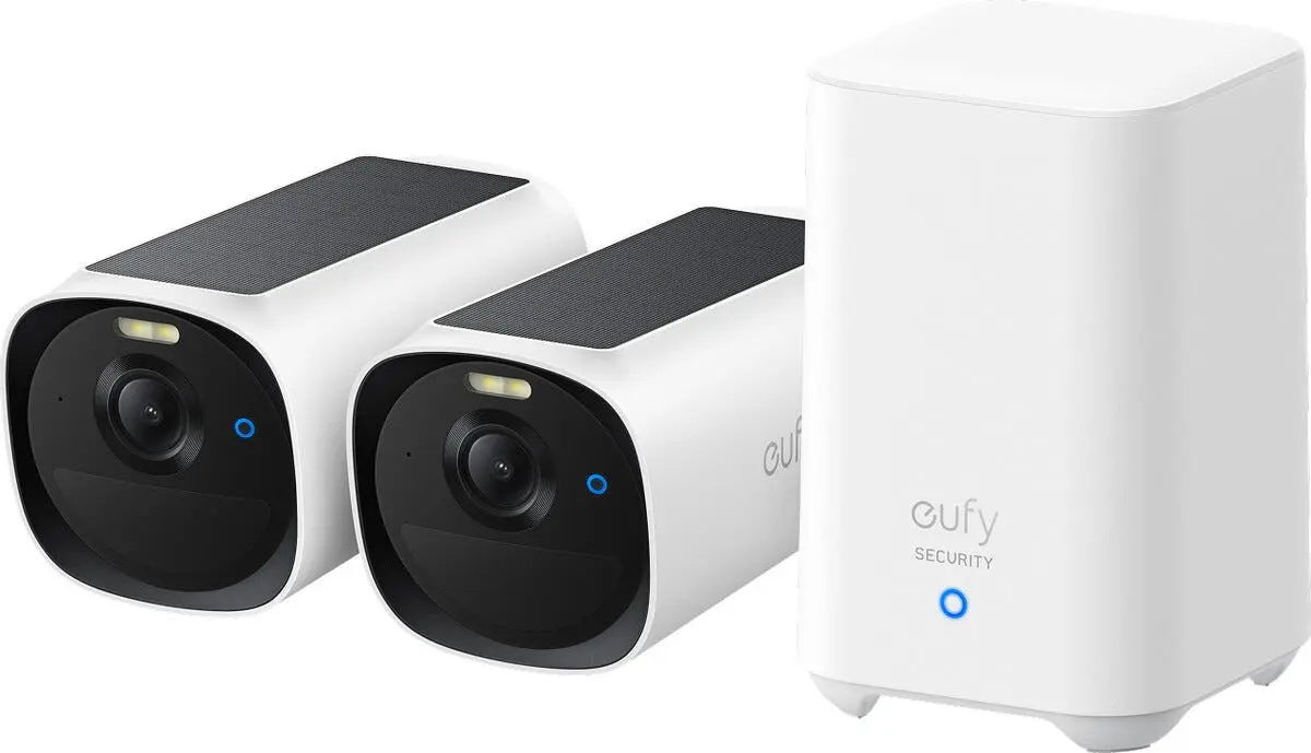 Eufy eufyCam E40 overvåkningskamera med HomeBase 2
