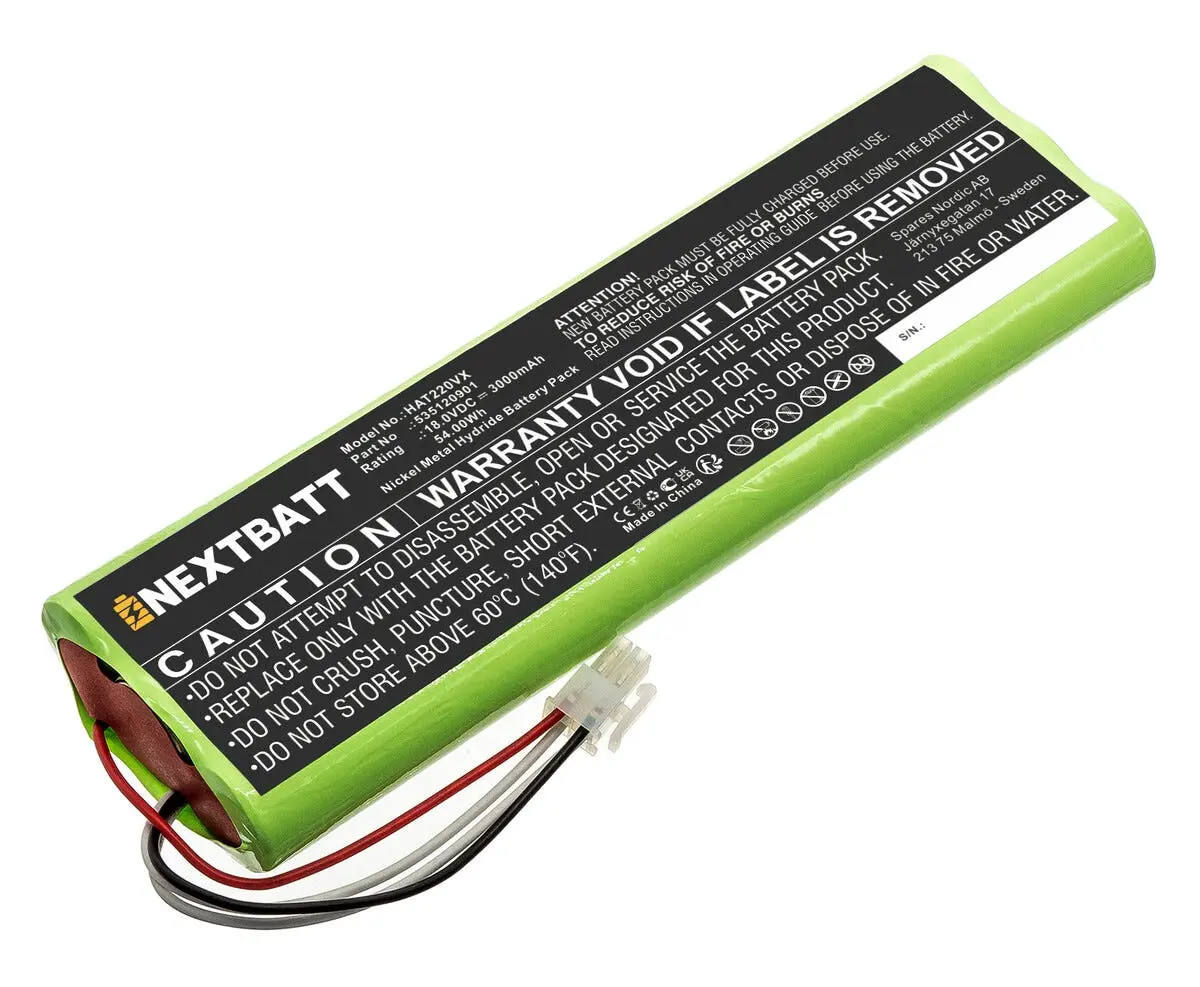 Batteri 18 V/3000 mAh til Husqvarna Automower/Gardena R160