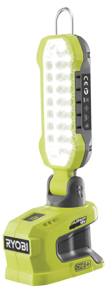 Ryobi arbeidslampe 900 lm R18ALP-0 One+, batteridrevet
