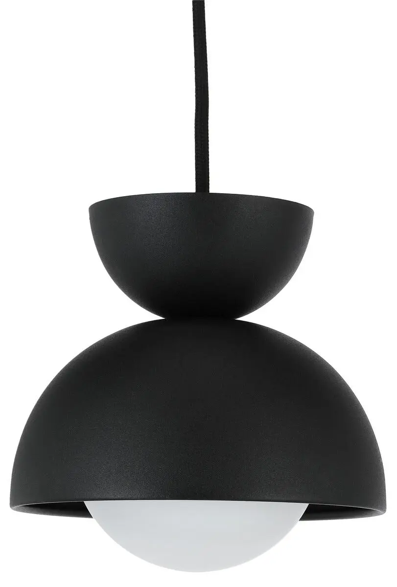 Birk hengende vinduslampe i svart metall 15 cm, Northlight